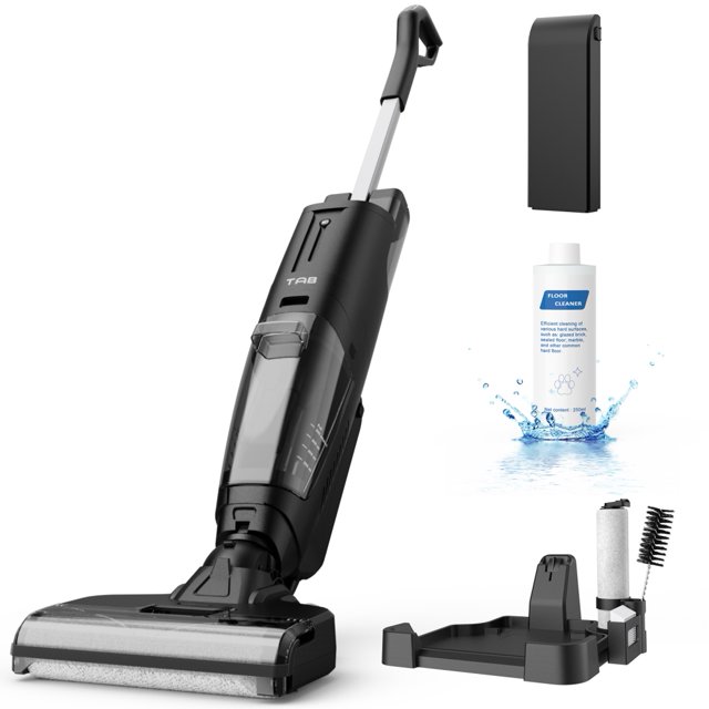 TAB T6 Pro Cordless Vacuum, Auto Wet Dry Cleaner, Self Cleaning Mop for