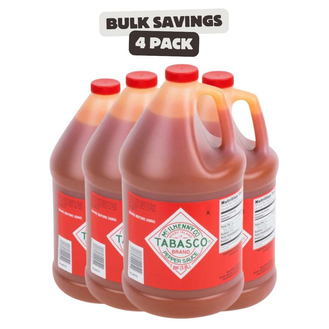 TABASCO® 1 Gallon Original Hot Sauce - 4/Case