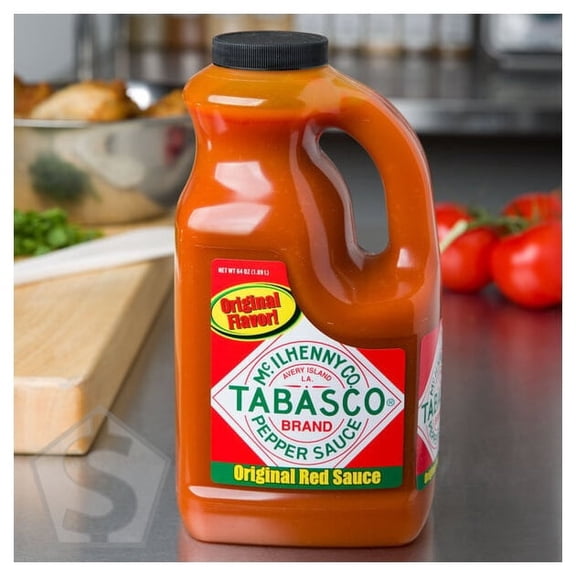 TABASCO 64 fl. oz. Original Hot Sauce - 2/Case