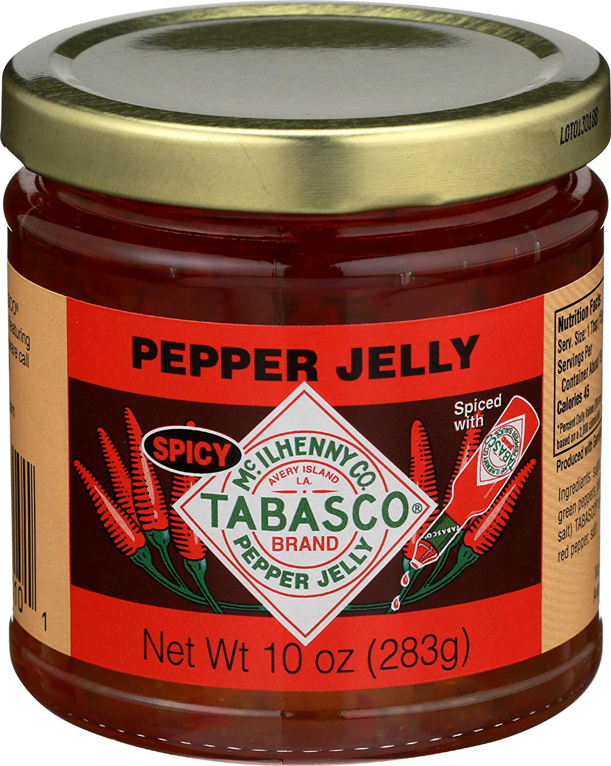 TABASCO® Brand Classic Pepper Jelly, Glass Jar, Versatile, Mild & Sweet