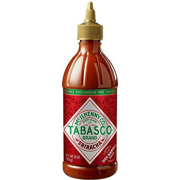 TABASCO Sriracha Hot Chili Sauce - 20 Oz. Bottle