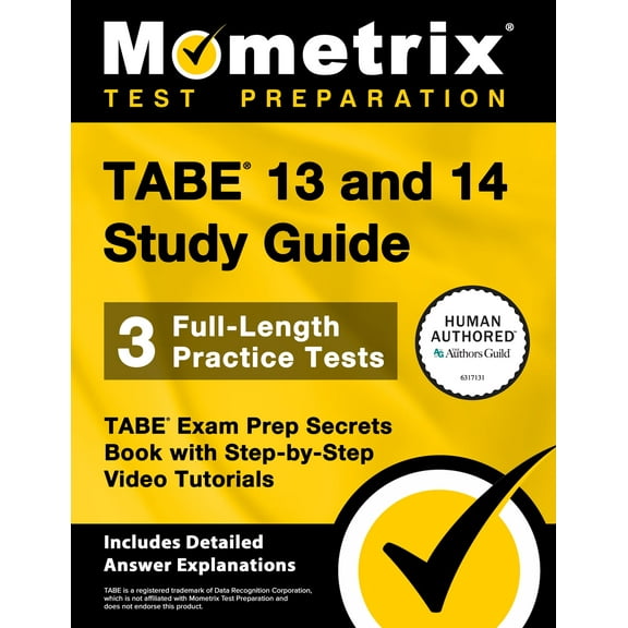 TABE 13 and 14 Study Guide - TABE Exam Prep Secrets Book