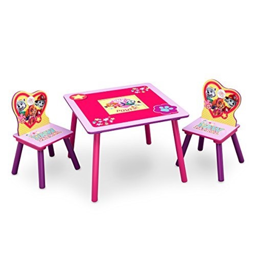 Delta Children Table and Chair Set With Storage, Nick Jr. PAW Patrol/Skye & Everest TT89551PW - image 1 of 5