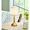 thumbnail image 1 of Better Homes & Gardens 13" White Shade Rechargeable Portable Lamp, 1 of 6
