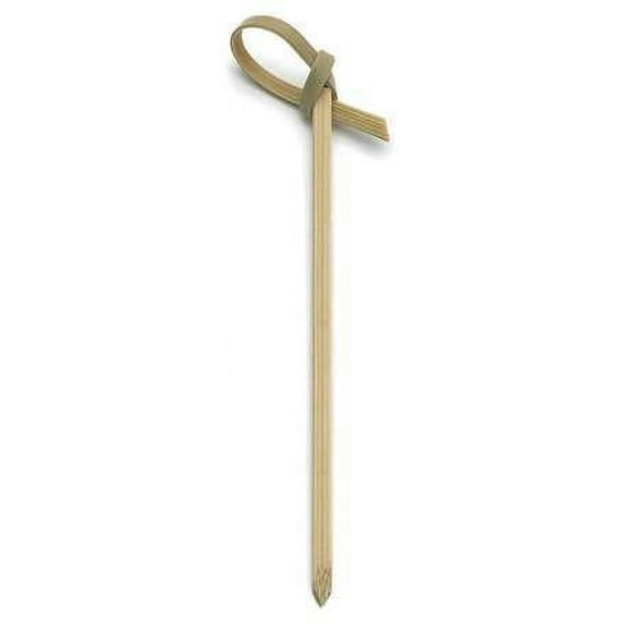 TABLECRAFT PRODUCTS COMPANY Knot Pick,3-1/2",Bamboo,Loose,PK100 BAMK35