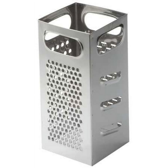 TABLECRAFT PRODUCTS COMPANY SG201 Square Grater, S/S