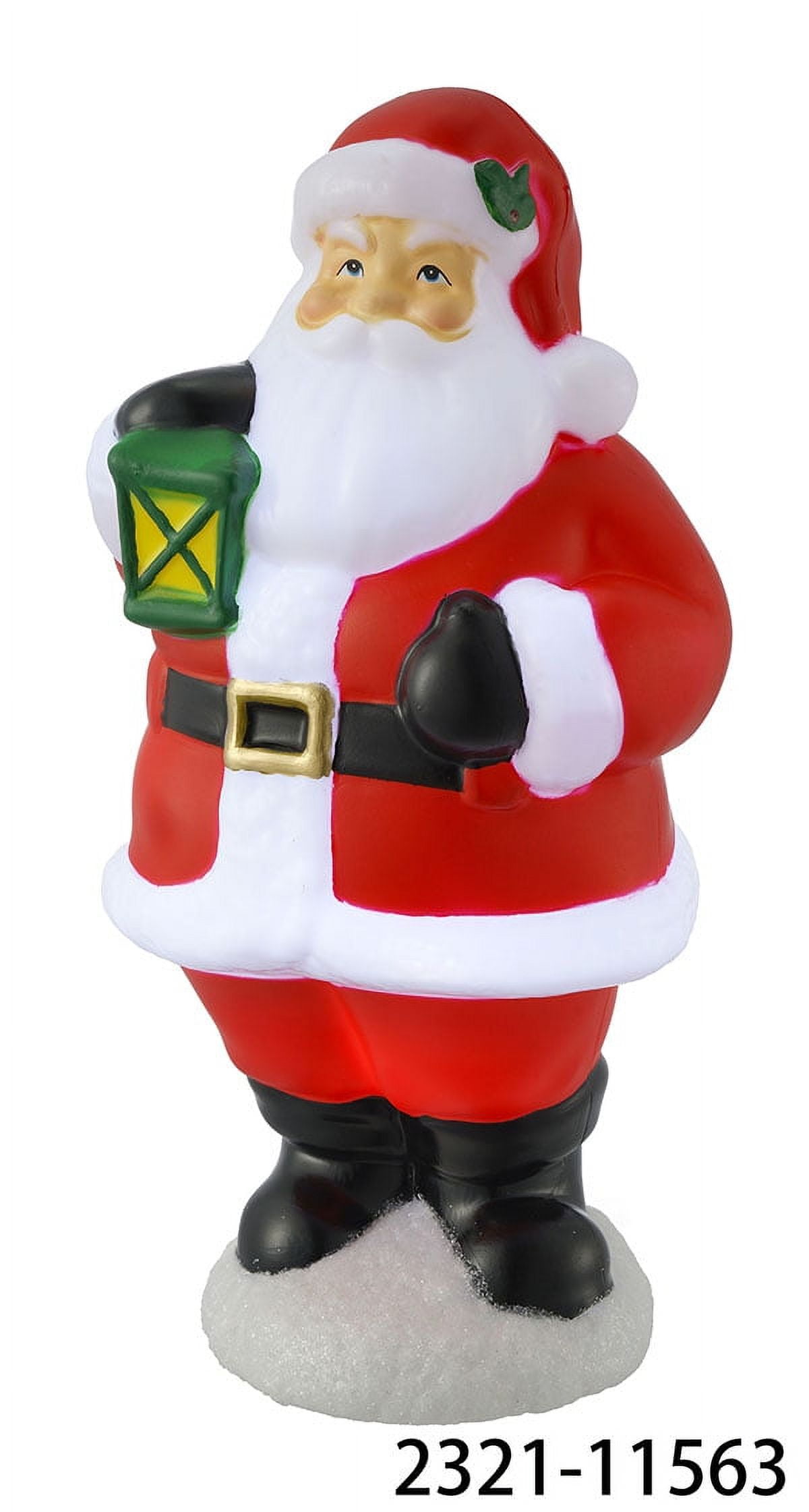 Light-up Santa Blow Mold, 11 in, by Holiday Time