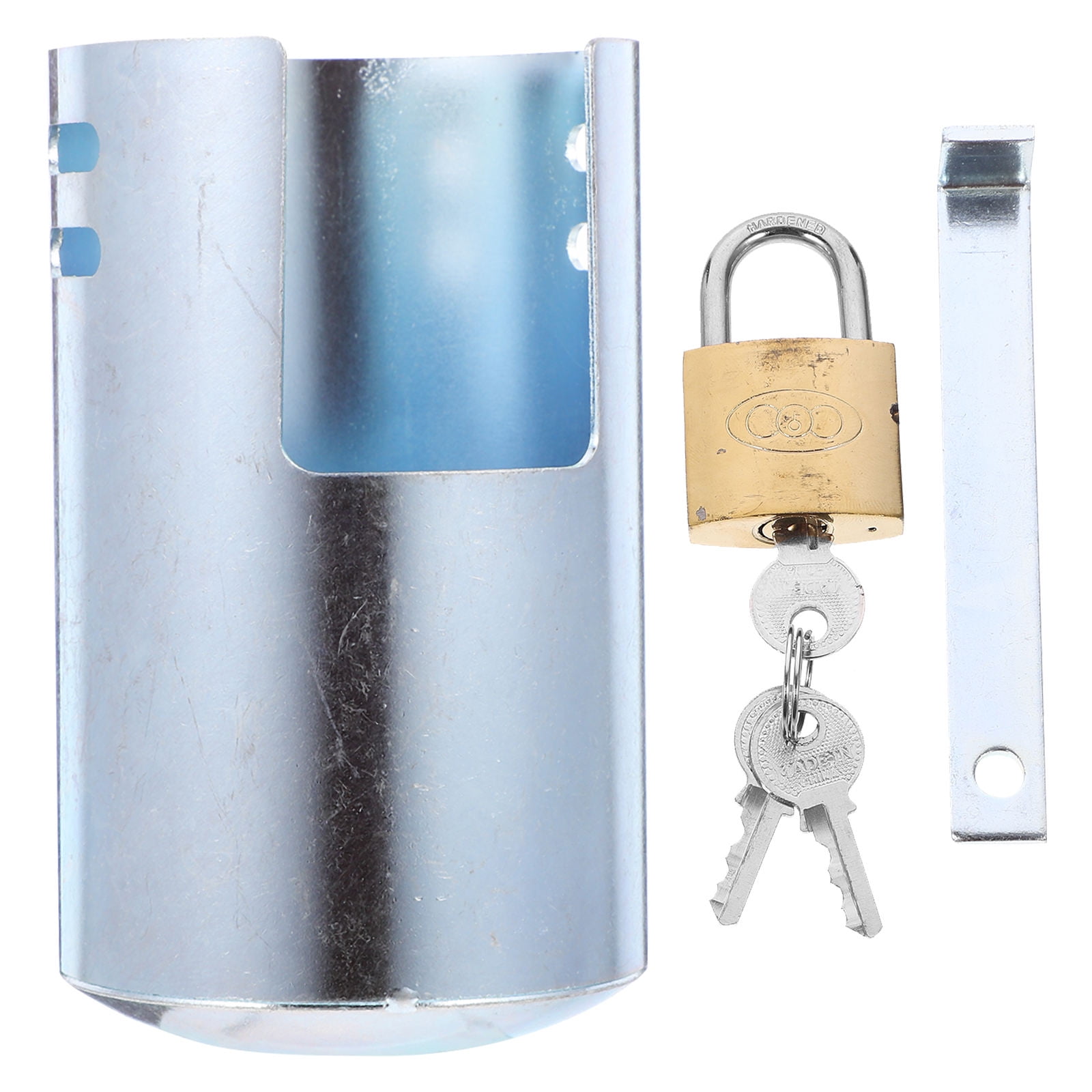 TABLETREANDS 1 Set Garden Hose Tap Faucet Lock Stainless Steel Hose Bib ...