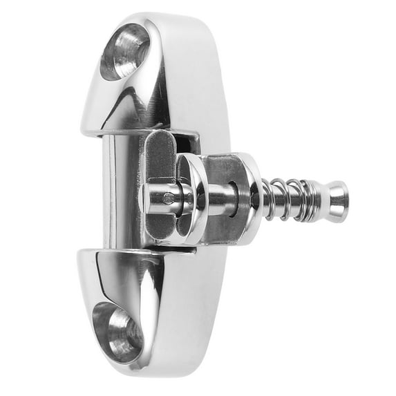 TABLETREANDS 1Pack 316 Stainless Steel Silver Deck Hinge for Boat and Yacht Accessories with Corrosion Resistance