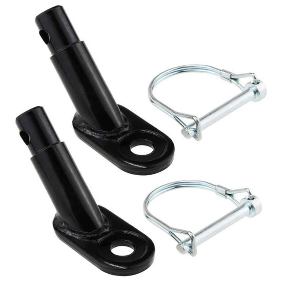 TABLETREANDS 2Pcs Attachment for Bike Trailer Iron Coupler for Heavy Load and Safe Towing