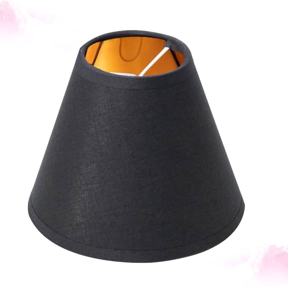TABLETREANDS 43Pack Black Bubble Type Cloth Lampshade for Living Room in Inches