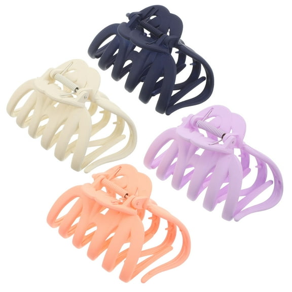 TABLETREANDS 4Pcs Hair Clips For Women Thick Hair Stylish Octopus Like Shape Accessory
