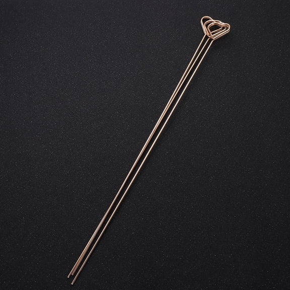 TABLETREANDS 6Pcs Iron Flower Arrangement Holder Heart Shape for Engagement