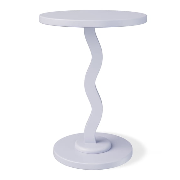 Mainstays Kids Wood Wavy Nightstand Side Table