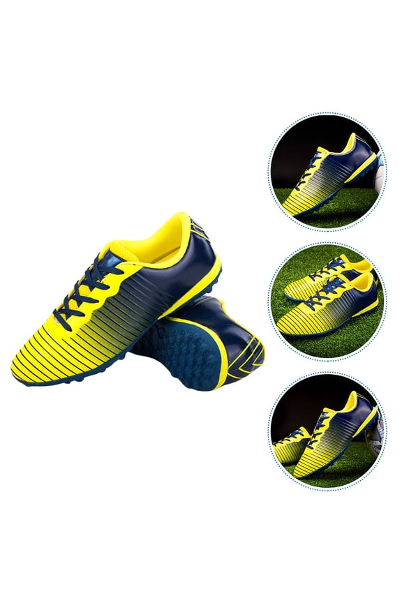 Kids Soccer Shoes TPU Bounce Comfortable Lightweight Athletic Footwear 1 Pair