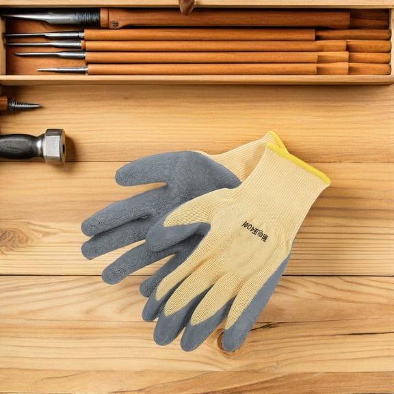 TABLZONE Insulated Work Gloves Multi Rubber Yarn for Electricians 1Pair