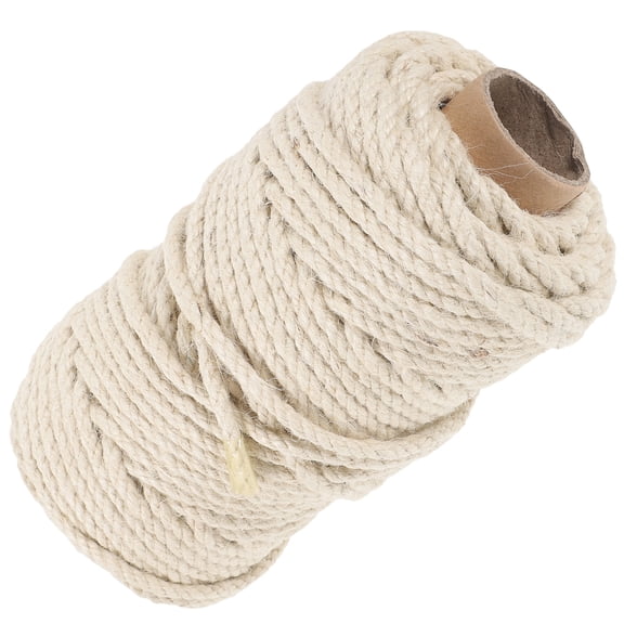 TABLZONE Multi Function White Sisal Rope for Cat Tree Scratch Post and Home Decoration