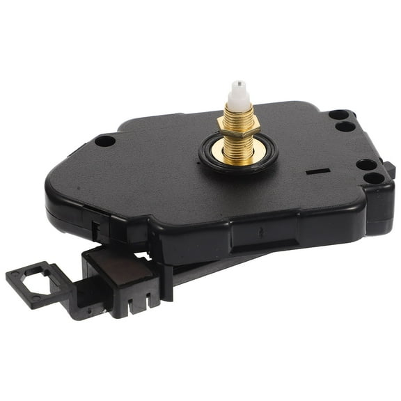 TABLZONE Silent Battery Pendulum Clock Movement Replacement Kit, Black Plastic, Easy to Install and