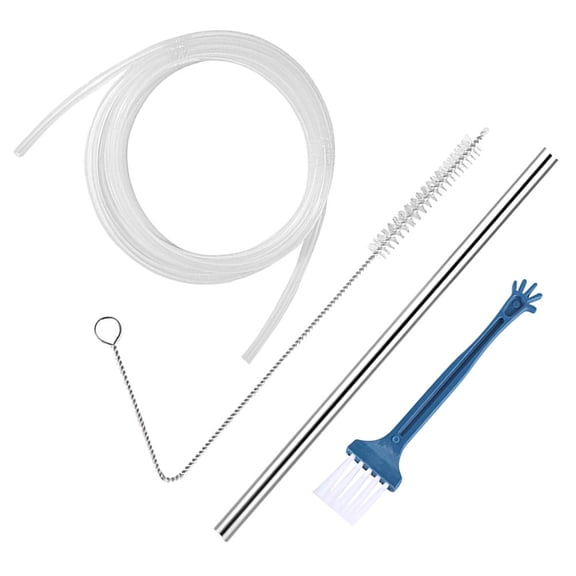 TABLZONE Frother Hose Kit for Espresso Machines, 1 Set Plastic Tubing in Assorted Colors, and Sleek Design Accessories