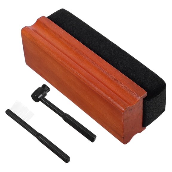 TABLZONE Wooden Vinyl Record Cleaning Kit Portable Design Assorted Colors 1Set