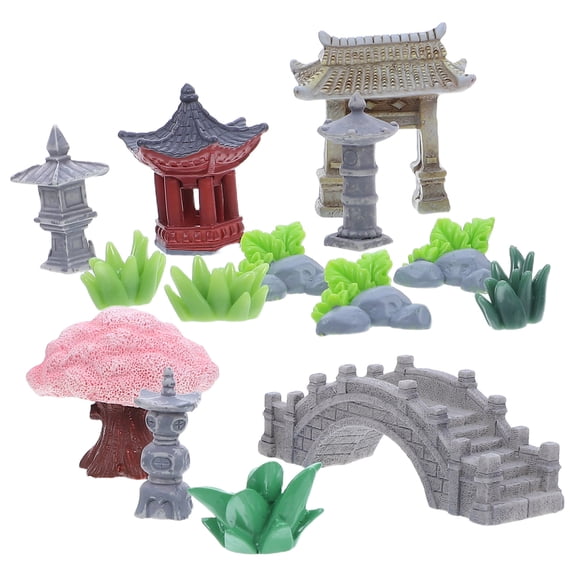 TABLZONE Resin Figurines Set, Multi-Color Realistic Craftsmanship for Indoor Decor 1Set