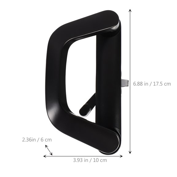 TABLZONE 1 Set Sliding Glass Door Lock Zinc Alloy Privacy Protection for DIY Enthusiasts