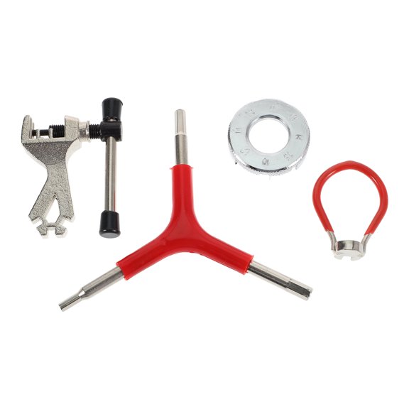 TABLZONE 1 Set Wrench Spoke Tool Silver for Professional Use in Cycling and Repairs