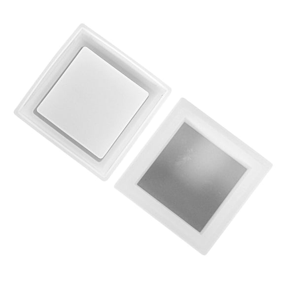 TABLZONE Storage Box Making Mold, White, High Transparency, Creative DIY Crafts, for Home 1Set