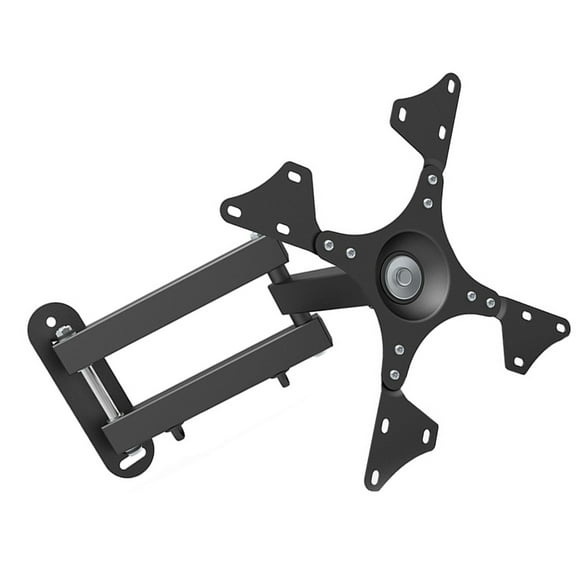 TABLZONE 1Set TV Shelf Wall Mount Black Effortless Installation for Living Room