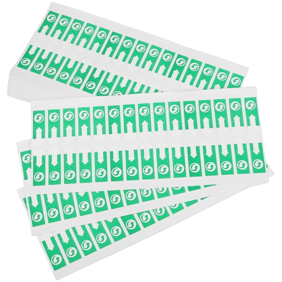 TABLZONE 1000Pcs Arrow Sticker Labels with Handle Design for Bag Marking and Envelope Sealing