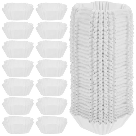 TABLZONE White Paper Baking Cups, 1000 Disposable Muffin Liners for Easy Demoulding, Perfect for Cake and Cupcake Baking