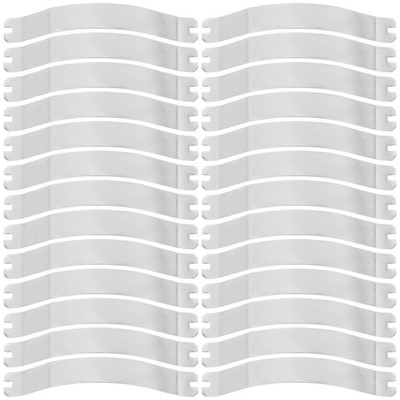 TABLZONE 100PCS Heavy Duty Clips Clamp Silver Aluminum Picture Frame Hardware For Gallery Display Decorators