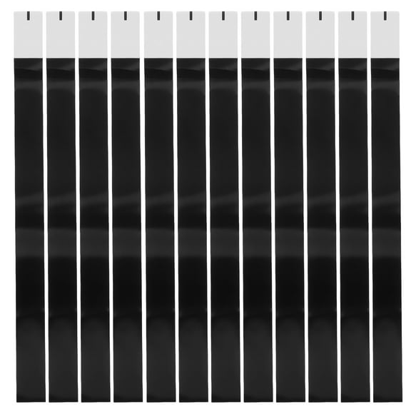 TABLZONE 100Pcs Black Self Adhesive Paper Napkin Rings for Elegant Table Setting and Event Decoration