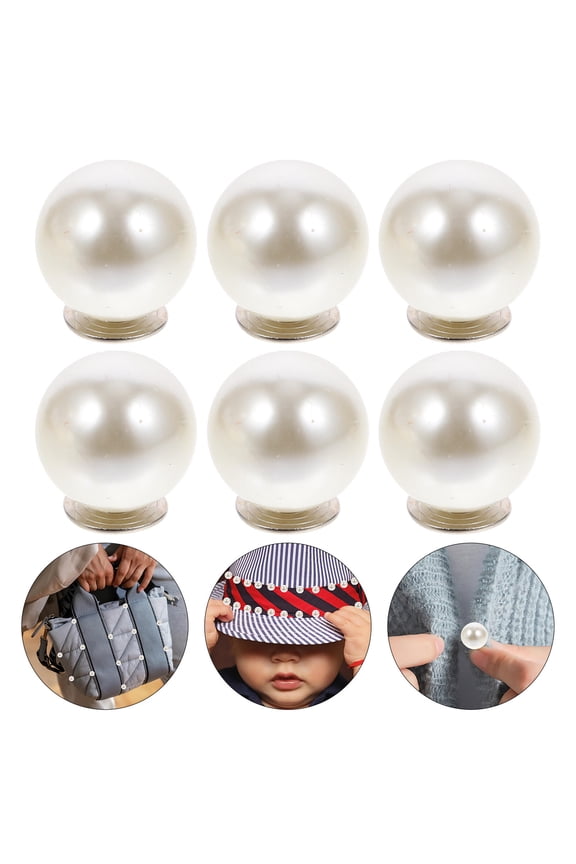 100Pcs White Suit Buttons with Screws for Womens Clothing Accessories and Stylish