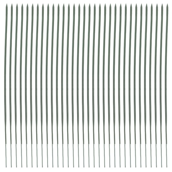 TABLZONE 100Pcs Green Floral Wire Stems for Artificial Flowers Flexible Durable Crafting Decor