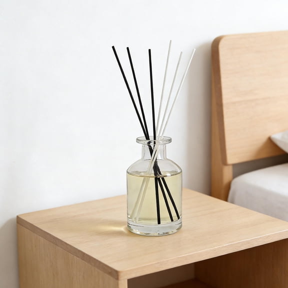 TABLZONE 100 Count Fiber Reed Diffuser Sticks, 29 cm x 3 mm Replacement Refill Sticks for Aromatherapy Oil, Home Decor Use