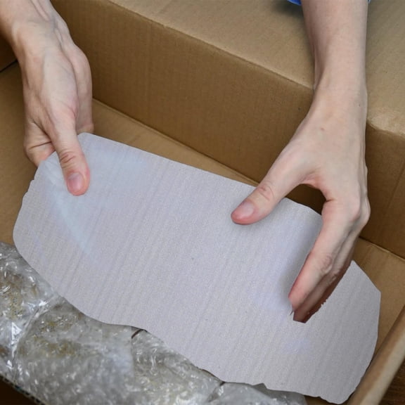 TABLZONE 100pcs Packing Materials Foam Pouches White Impact Protection Packing Fragile Items