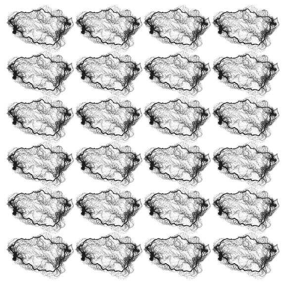 TABLZONE 100pcs Reusable Hair Net For Hair Wrap Breathable Comfort For Women Professionals