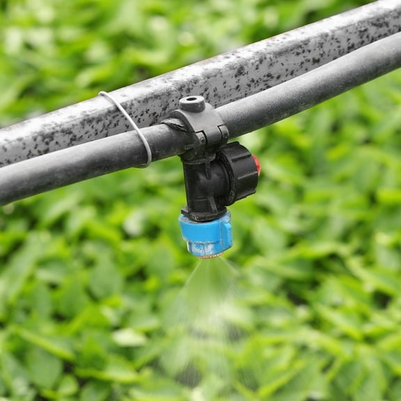 TABLZONE Set of 10 Golden Copper Atomizing Nozzles for Home Irrigation, and Practical Sprinkler Accessories