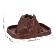 TABLZONE 10Pcs Conical Volcano Science Kits for Kids Activity Educational Realistic Volcano Model Set
