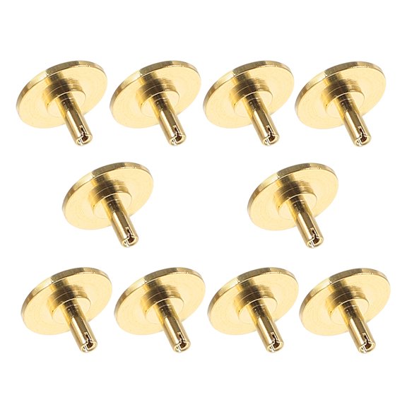 TABLZONE 10pcs Clock Repair Kit Golden Copper Second Hand Covers to Protect Clock Hands