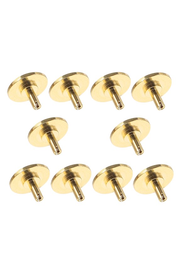10Pcs Copper Clock Second Hand Caps for Clock Repair Quartz Mechanism Kit Durable Easy Installation