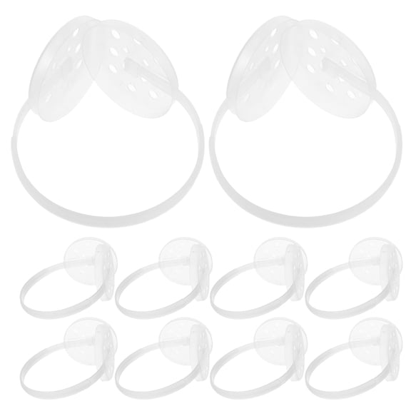 TABLZONE 10Pcs DIY Earmuff Inner Support Plastic Frame for Winter Ear Warmers