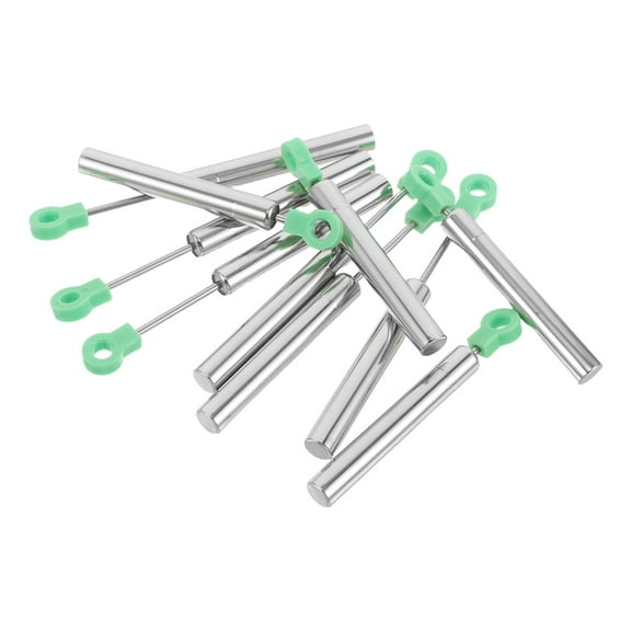 TABLZONE 10-Pack Hydraulic Door Closers with Plastic Controlled Closing for Kitchen Trash Bin Lids, Smooth Soft-Close Mechanism