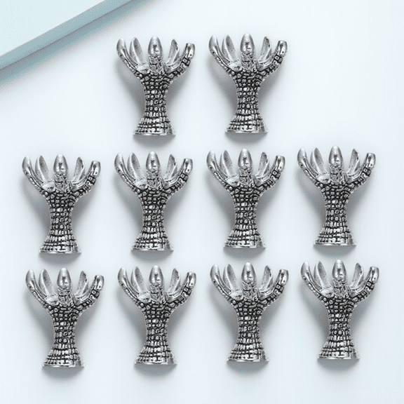 Antique Dragon Beads Charms, Spacer Beads and End Caps for Jewelry Making Bracelets and Necklaces