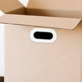 thumbnail image 1 of TABLZONE 10-Pack White Plastic Handles for Cardboard Boxes with Ergonomic Grip Design, and Easy to Install, 1 of 8