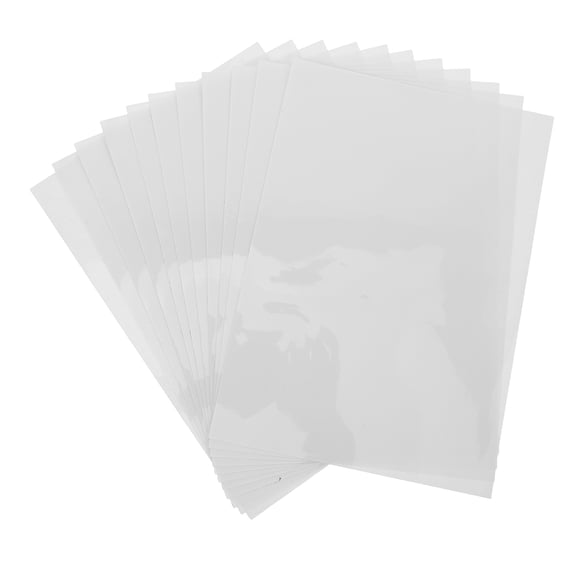 TABLZONE 10Pcs Waterproof Inkjet Transparency Film for Screen Printing Supplies and Projector Crafts