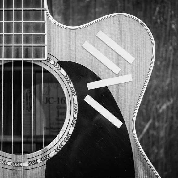 TABLZONE 10pcs Guitar Inlay Material White Shell Block for Fingerboard Crafting by Musicians