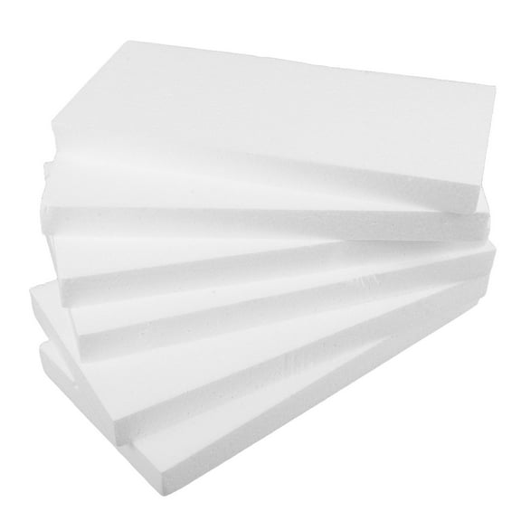 TABLZONE White Polystyrene Foam Blocks for Crafts and School Projects, , Ideal for Events and Creative Activities