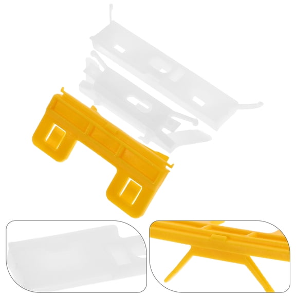 TABLZONE 11Pc Plastic Windshield Front Clips Car Roof Trim Side Moulding Replacement Kit